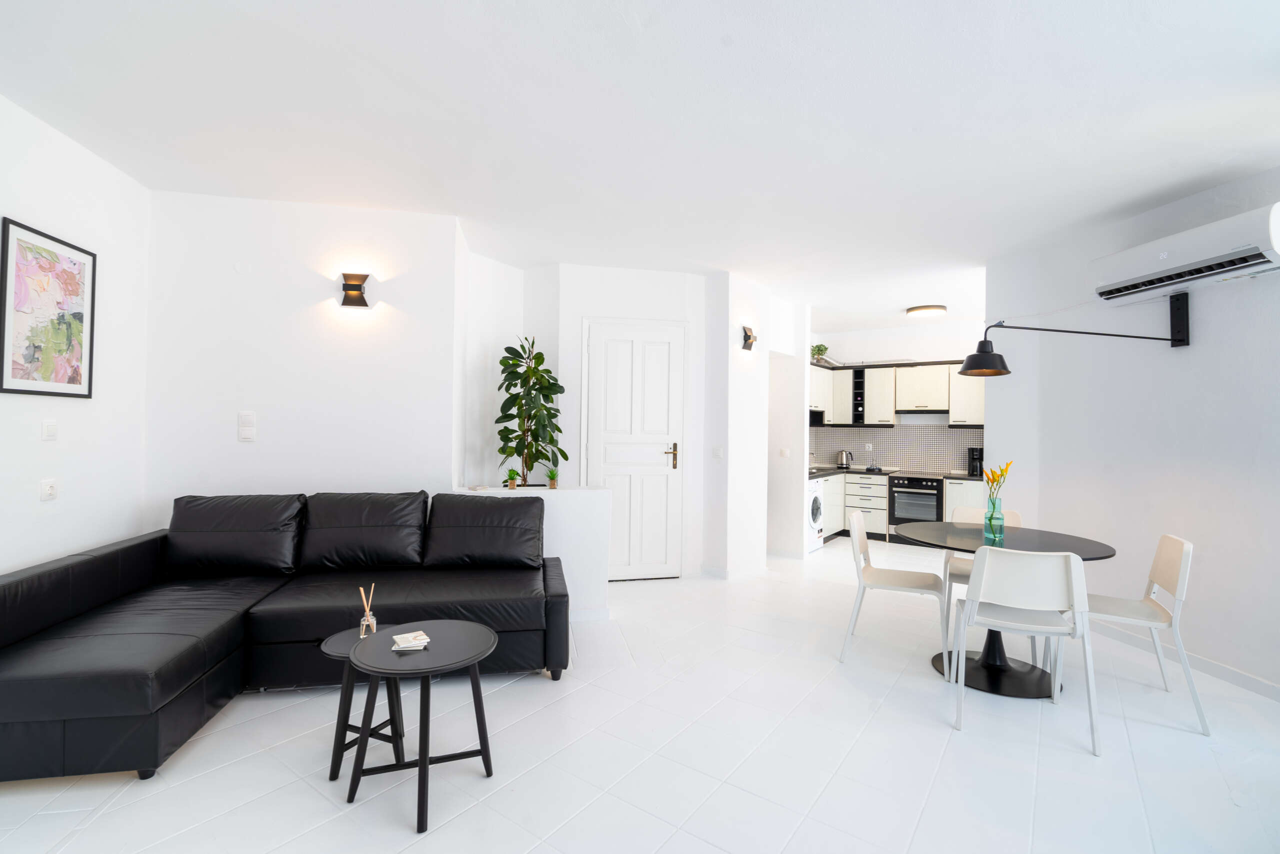 Spacious open living room.
